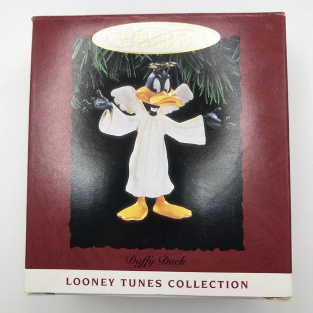 Hallmark Keepsake Ornament ~ Looney Tunes ~ 1994 Daffy Duck -‎ Angel